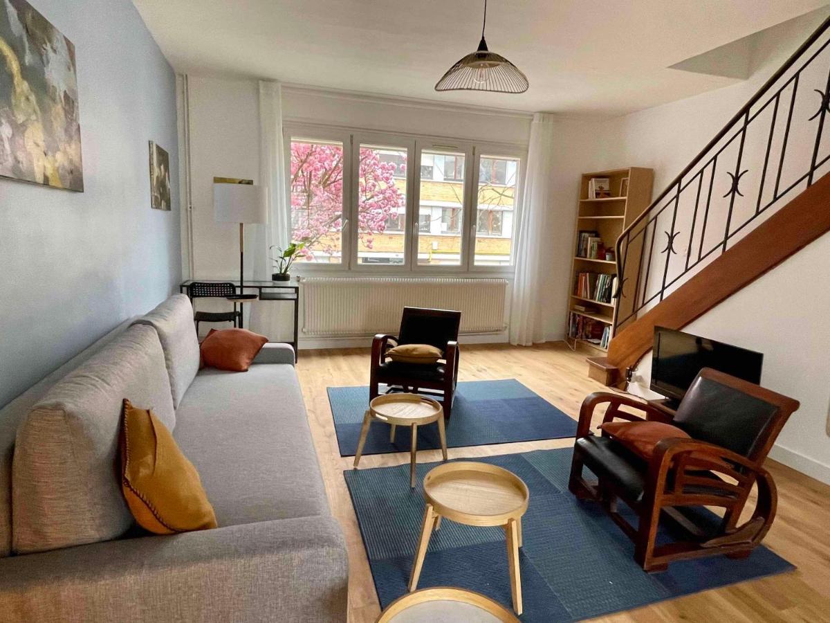 La Chambre Jaune Maison Avec Grande Terrasse Et Garage Prive Villa Lille Exterior photo